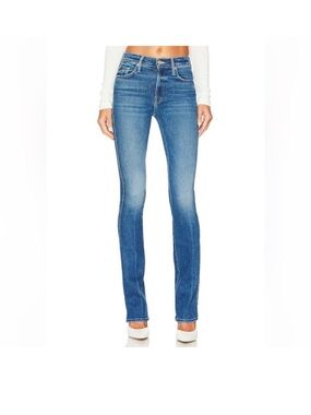 Mother The Double Insider Heel Jeans in Opposites Attract